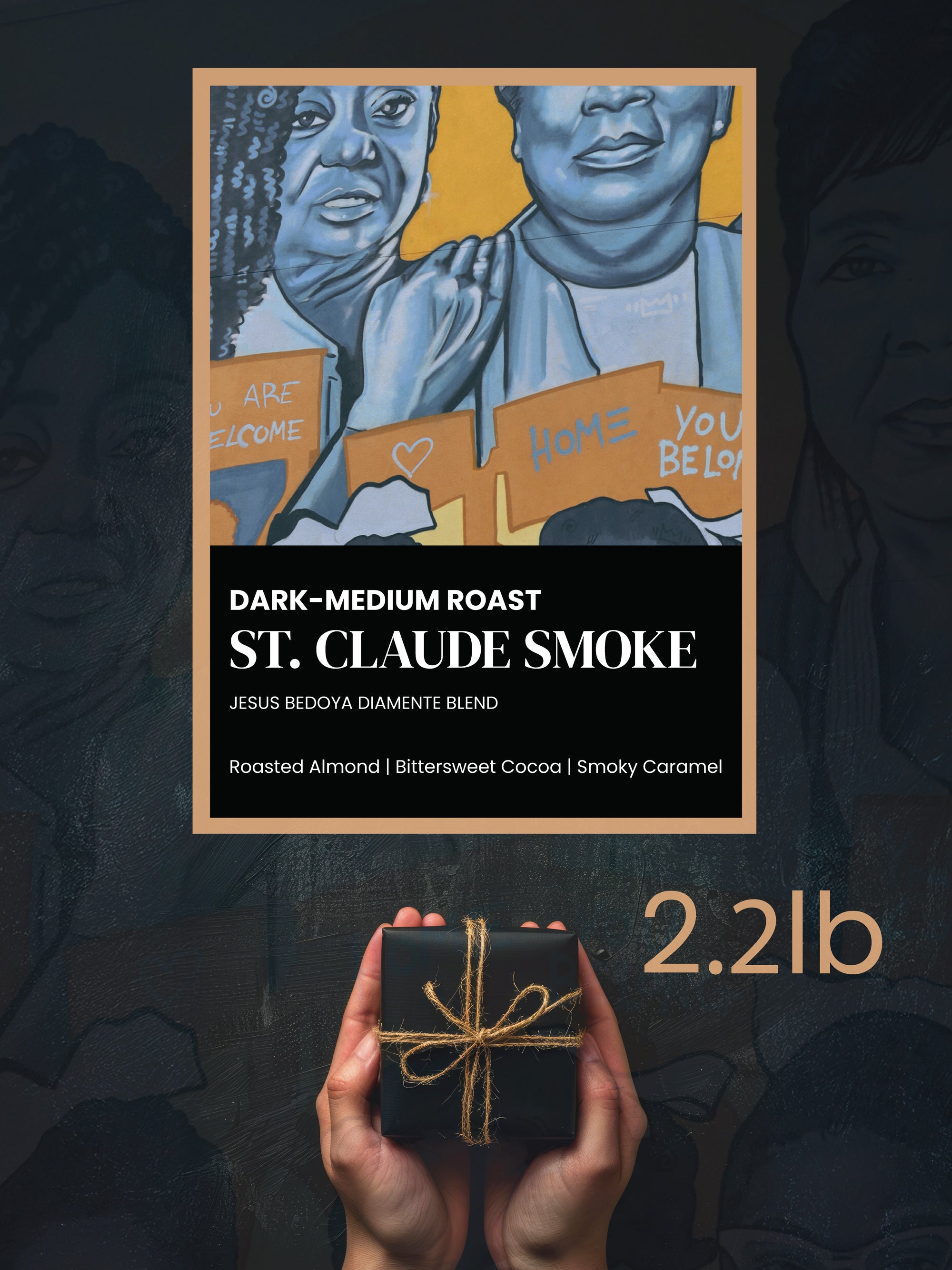 St. Claude Smoke Gift 2.2 lb One Year Subscription